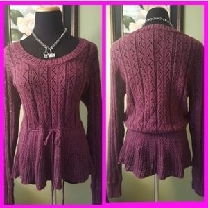 Elle Crochet Sweater